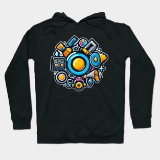 Audio and stereo sound Hoodie